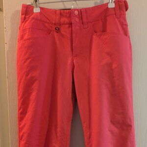 ROXY Women’s Fluoro Pink Ski Pants Dry Flight XS Insulated Ski Snowboard Winter